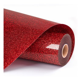 LOKLiK Europe Plotterfolie Glitzer Rojo - 30,5 x 90 cm