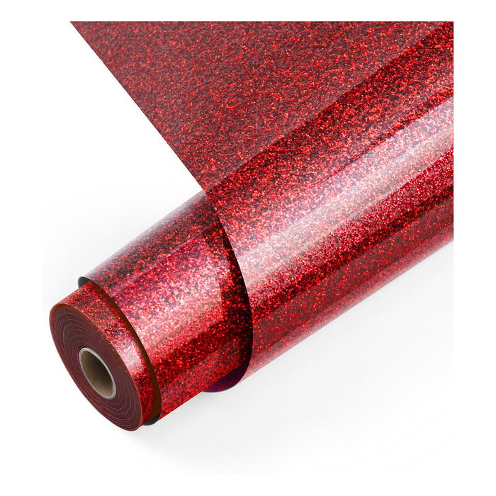 LOKLiK Europe Plotterfolie Glitzer Rojo - 30,5 x 90 cm