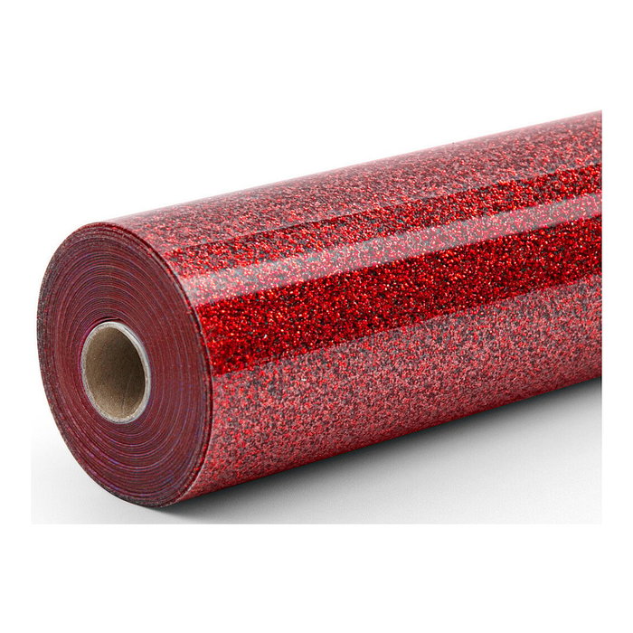 LOKLiK Europe Plotterfolie Glitzer Rojo - 30,5 x 90 cm