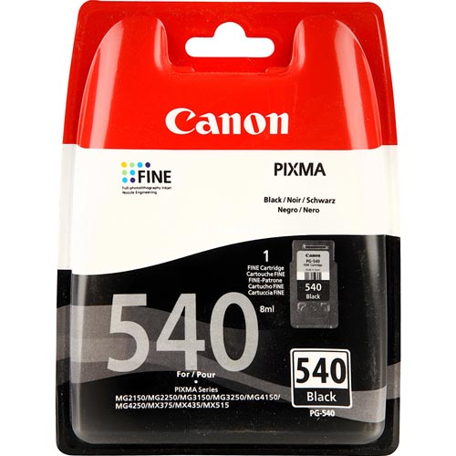 Canon Cartucho de Tinta PG-540 Negro Canon Cartucho de Tinta PG-540 Negro