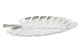 DKD Home Decor Centro de Mesa de Aluminio Hoja Plateado