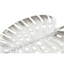 DKD Home Decor Centro de Mesa de Aluminio Hoja Plateado