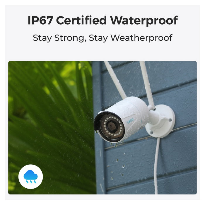 Reolink WC510WAB2K02 Cámara de Seguridad IP 2K 5MP Exterior Wi-Fi Ethernet IP67 Visión Nocturna Exterior Reolink WC510WAB2K02 Cámara de Seguridad IP 2K 5MP Exterior Wi-Fi Ethernet IP67 Visión Nocturna Exterior