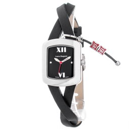 Laura Biagiotti LB0044L-NE Reloj de Mujer con Correa de Piel