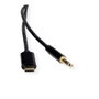 ROLINE Cable Adaptador USB-C a 3,5 mm 3m Negro