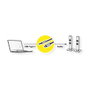 ROLINE Cable Adaptador USB-C a 3,5 mm 3m Negro