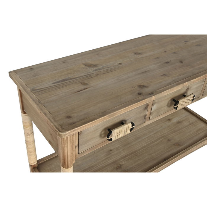 Recibidor Home ESPRIT Marrón claro 110 x 40 x 79,5 cm Recibidor Home ESPRIT Marrón claro 110 x 40 x 79,5 cm
