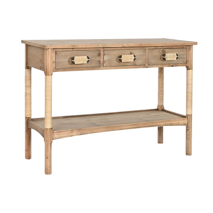 Recibidor Home ESPRIT Marrón claro 110 x 40 x 79,5 cm Recibidor Home ESPRIT Marrón claro 110 x 40 x 79,5 cm