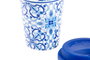 DKD Home Decor Mug Mediterraneo Azul Porcelana y Silicona 10 x 14 x 10 cm (6 Unidades)