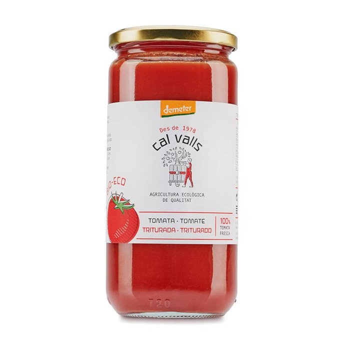 CAL VALLS Tomate Triturado Demeter 670g