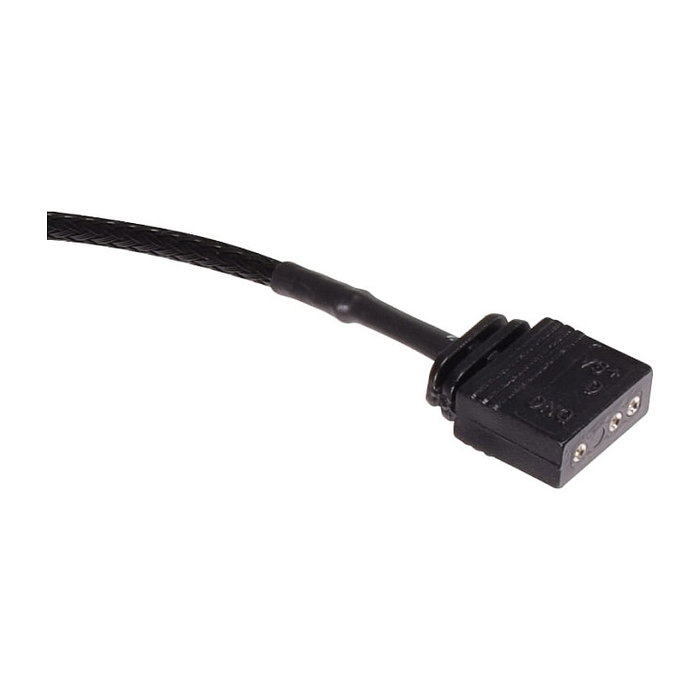Alphacool Cable de extensión aRGB 3-pin a 3-pin con funda, 15 cm Alphacool Cable de extensión aRGB 3-pin a 3-pin con funda, 15 cm