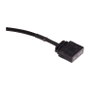 Alphacool Cable de extensión aRGB 3-pin a 3-pin con funda, 15 cm