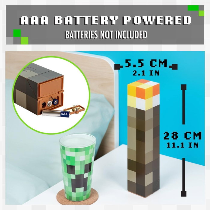 Paladone Products Minecraft Linterna Eléctrica
