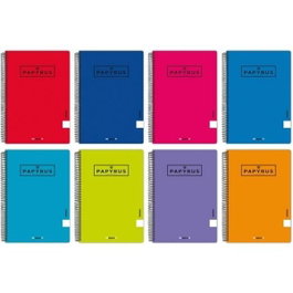 Papyrus Set de 10 Cuadernos Uniclass Tapa Blanda Cuarto Colores Surtidos