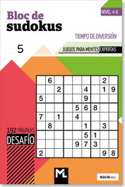 MEGASTAR EDITORIAL, Bloc de sudoku desafio 05