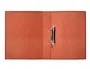 Liderpapel Carpeta 2 Anillas 40mm Mixtas Folio Cartón Cuero Compresor Plástico Resistente