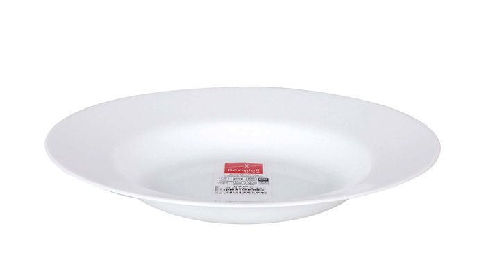 Bormioli Rocco Plato Hondo Toledo Blanco
