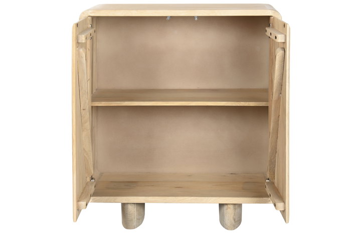 DKD Home Decor Aparador de Roble 80x40x90 Marrón Natural DKD Home Decor Aparador de Roble 80x40x90 Marrón Natural