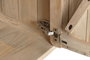 DKD Home Decor Aparador de Roble 80x40x90 Marrón Natural