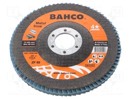 BAHCO Disco de lijado panelada 125mm granulación 80
