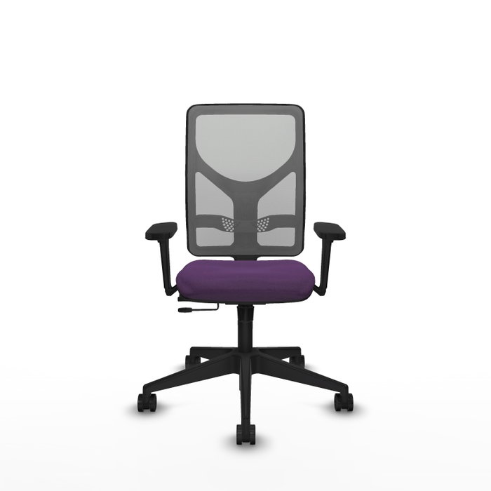 PIQUERAS Y CRESPO Silla de oficina Motilla con mecanismo Sincro/Traslack, Morado y Gris PIQUERAS Y CRESPO Silla de oficina Motilla con mecanismo Sincro/Traslack, Morado y Gris