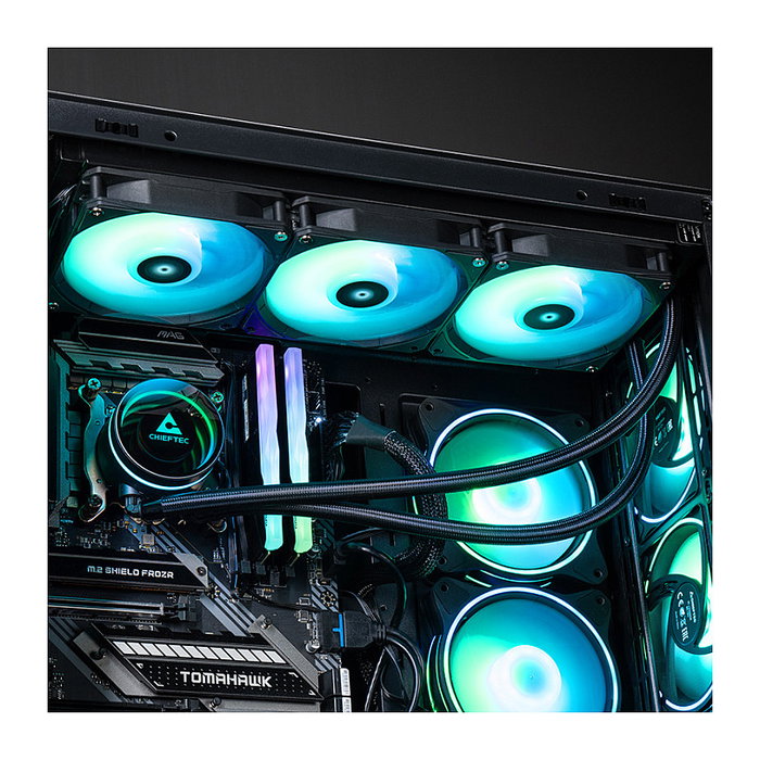 Chieftec Iceberg 360 RGB ICEBERG 360 DARK CLC-360-BLK Chieftec Iceberg 360 RGB ICEBERG 360 DARK CLC-360-BLK