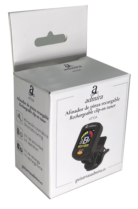 Afinador Admira de Pinza Recargable