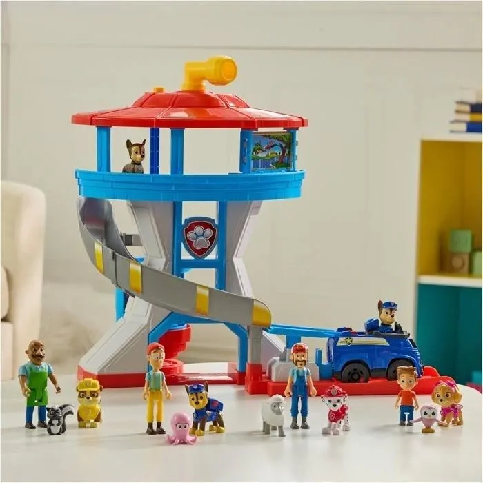 Spin Master Torre De Control Patrulla Canina 6073765 Paw Patrol Centro Principal con Vehículo y Figuras Chase de 50cm Spin Master Torre De Control Patrulla Canina 6073765 Paw Patrol Centro Principal con Vehículo y Figuras Chase de 50cm