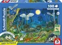 Schmidt Spiele Puzzle 100 Piezas - Animales en el Bosque Nocturno, SCH1741198051751, A partir de 6 años