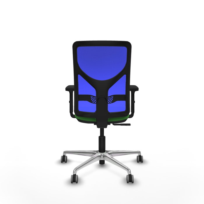 PIQUERAS Y CRESPO Silla de oficina Motilla con mecanismo Sincro, Verde y Azul PIQUERAS Y CRESPO Silla de oficina Motilla con mecanismo Sincro, Verde y Azul