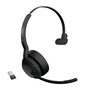 Jabra Evolve2 55 Link380a MS Mono Negro, Inalámbrico, Mono