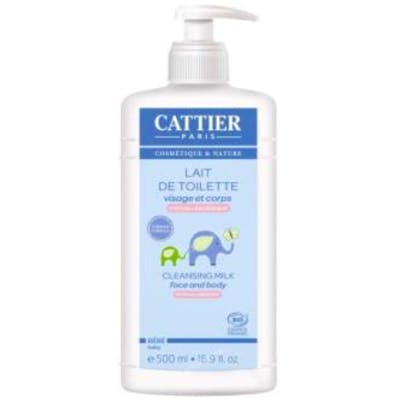 Cattier Leche Hidratante para Bebé - Limpia Cara y Cuerpo, Piel Suave y Saludable, 500ml Cattier Leche Hidratante para Bebé - Limpia Cara y Cuerpo, Piel Suave y Saludable, 500ml