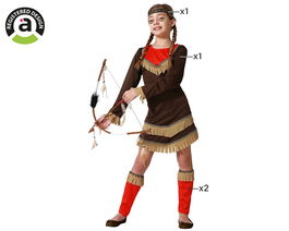 Disfraz para Niños Rojo India