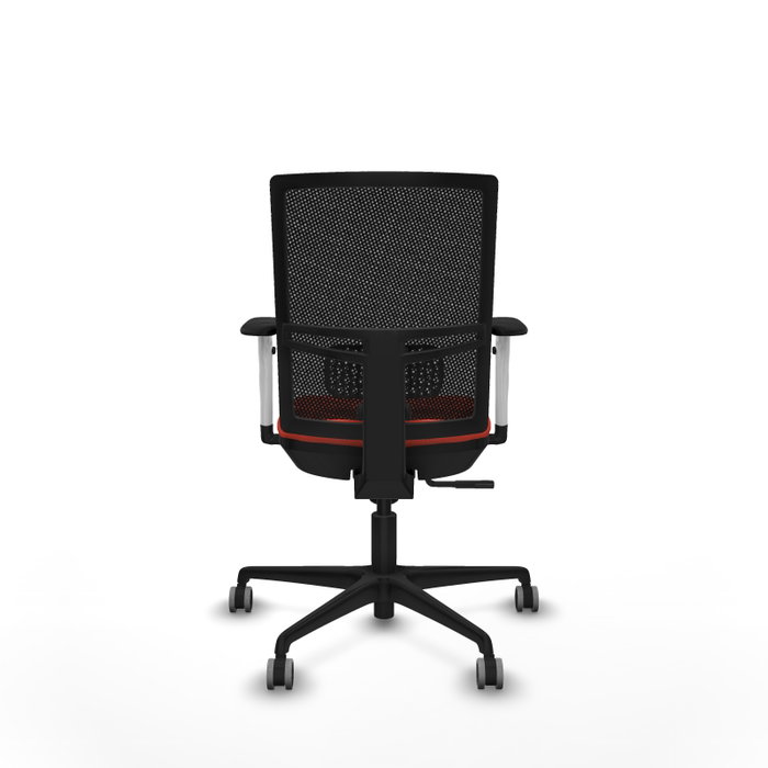 PIQUERAS Y CRESPO Silla de oficina Yunquera con mecanismo Sincro, Naranja oscuro y Negro PIQUERAS Y CRESPO Silla de oficina Yunquera con mecanismo Sincro, Naranja oscuro y Negro