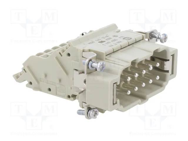 HARTING Han E® AV Plantilla de contacto macho 10+PE