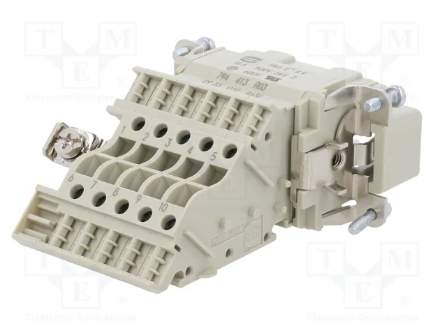HARTING Han E® AV Plantilla de contacto macho 10+PE