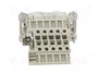 HARTING Han E® AV Plantilla de contacto macho 10+PE
