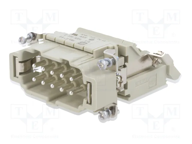 HARTING Han E® AV Plantilla de contacto macho 10+PE