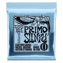 ERNIEBALL Juego Primo Slinky 9.5 - 44 Cuerdas de Guitarra Eléctrica