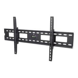 MANHATTAN Soporte de pared para TV Flachbildschirm-Wandhalterung, ajuste de inclinación, pantallas 37" a 85" (94-215.9 cm), VESA 200x200 a 800x400 mm, carga máx. 75 kg, negro