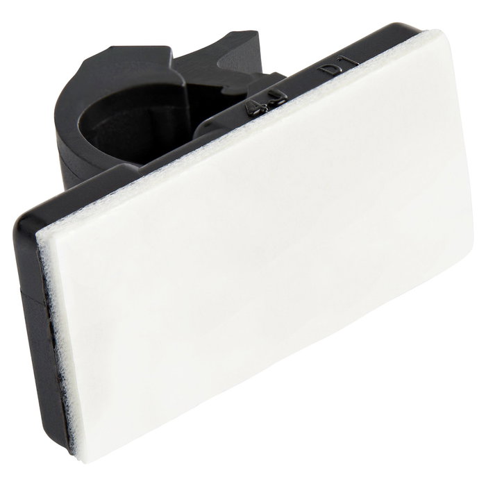 StarTech.com CBMCC1 Clips de gestión de cableado autoadhesivos, Pequeño, Negro
