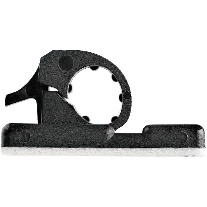 StarTech.com CBMCC1 - Pack de 100 Clips para Cable Autoadhesivos (3M), Negro, Nylon 66, Organizador de Cables para Escritorio, Oficina, Diámetro Haz 5.5mm