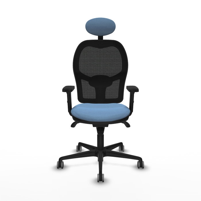 PIQUERAS Y CRESPO Silla de oficina Jorquera Azul cielo/Negro PIQUERAS Y CRESPO Silla de oficina Jorquera Azul cielo/Negro
