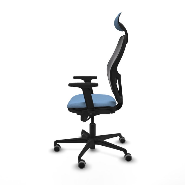 PIQUERAS Y CRESPO Silla de oficina Jorquera Azul cielo/Negro PIQUERAS Y CRESPO Silla de oficina Jorquera Azul cielo/Negro