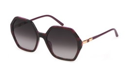 Escada SESD47570ADL Gafas de sol para mujer con lentes marrones degradadas