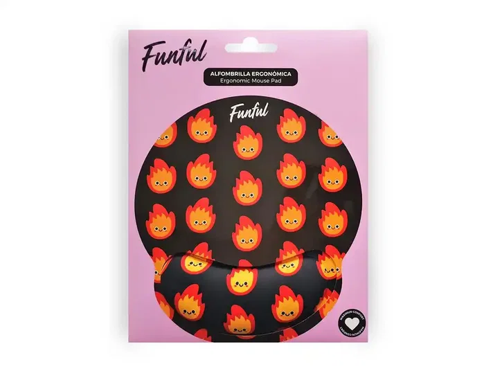 Wondee Alfombrilla de ratón Funful de gel ergonómica 250x230 mm