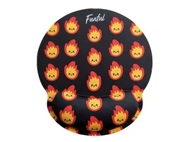 Wondee Alfombrilla de ratón Funful de gel ergonómica 250x230 mm