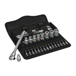 Wera 8100 SA 8 Zyklop Juego de llaves de tubo de 28 piezas