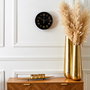 Home Deco Factory Reloj de Pared Silencioso Studio, Diámetro 25 cm, Colección Essentiel, Funciona con Pila AA