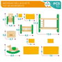 Dormitorio para casa de muñecas Woomax (6 Unidades)